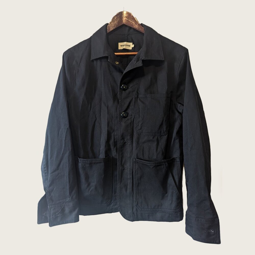 TAYLOR STITCH - Navy cotton jacket - Sz 36